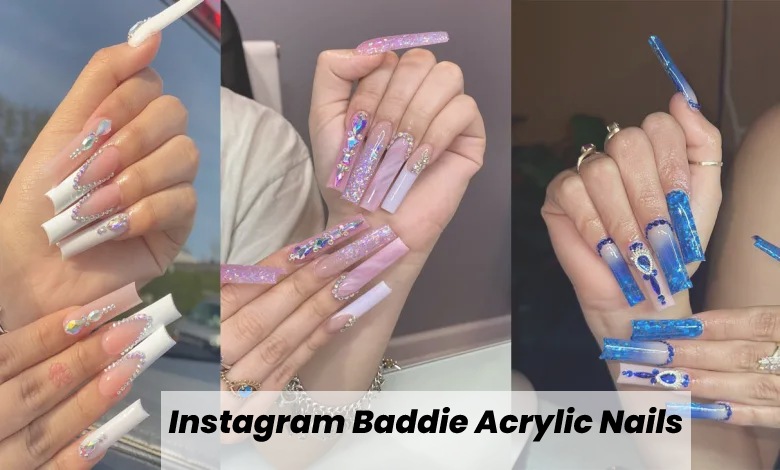 Instagram Baddie Acrylic Nails