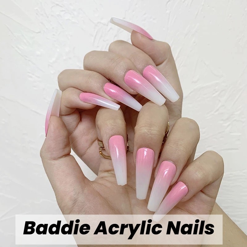 Baddie Acrylic Nails