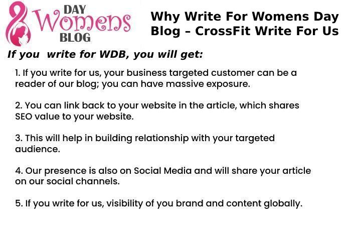 Why Write For Womens Day Blog – CrossFit Write For Us
