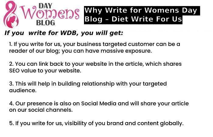 Why Write for Womens Day Blog – Diet Write For Us