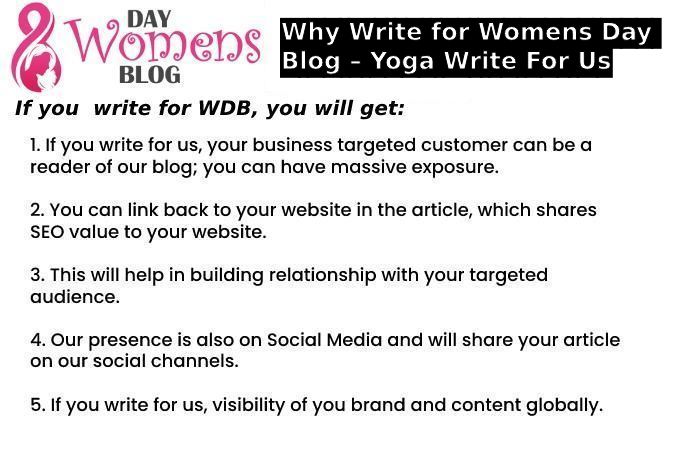 Why Write for Womens Day Blog – Yoga Write For Us