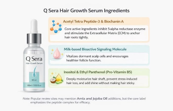 Q Sera Hair Growth Serum Ingredients